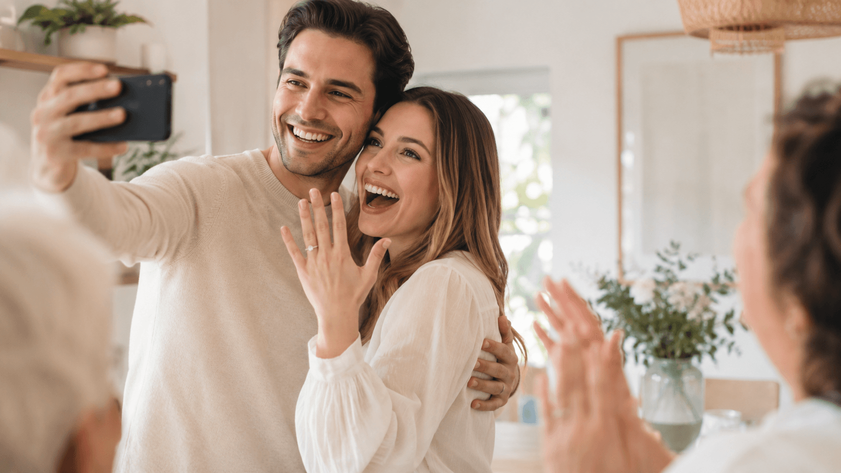 Verloving aankondigen: leuke ideeën om het nieuws te delen