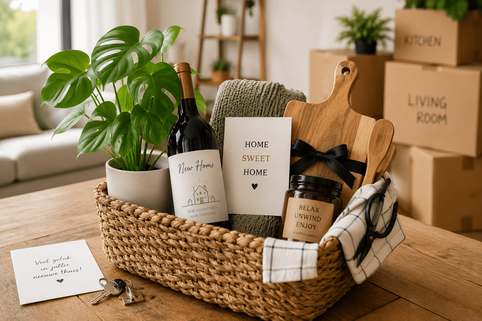 Origineel housewarming cadeau: 15 ideeën voor het nieuwe huis