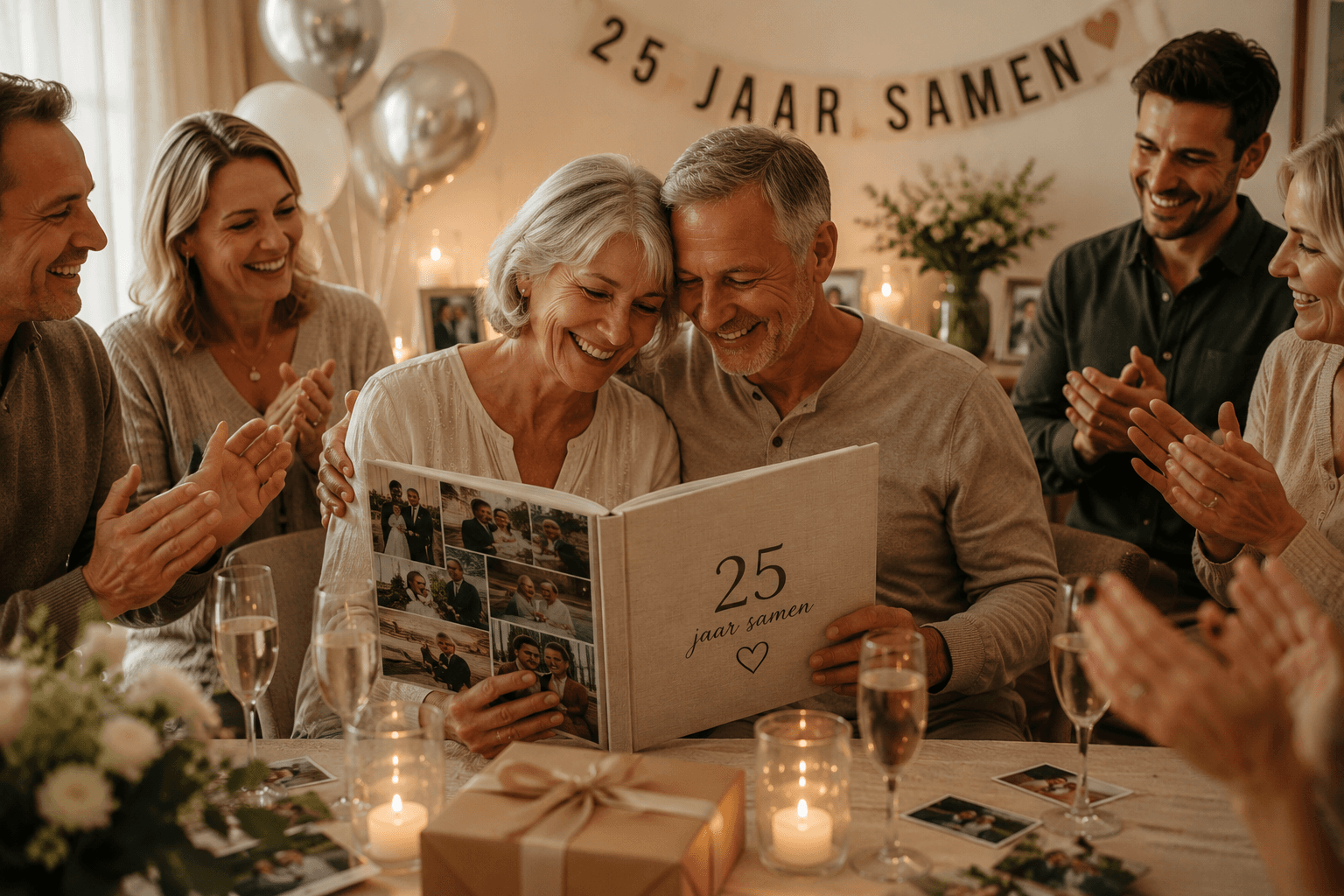 Cadeau voor een jubileum: wat geef je bij 12,5, 25 of 50 jaar